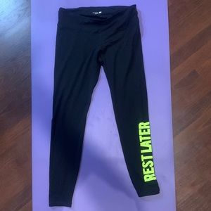 Old Navy “Rest Later” workout leggings